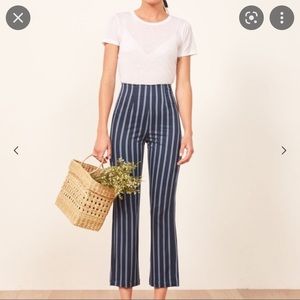 Reformation Marlon Venice Striped Pant